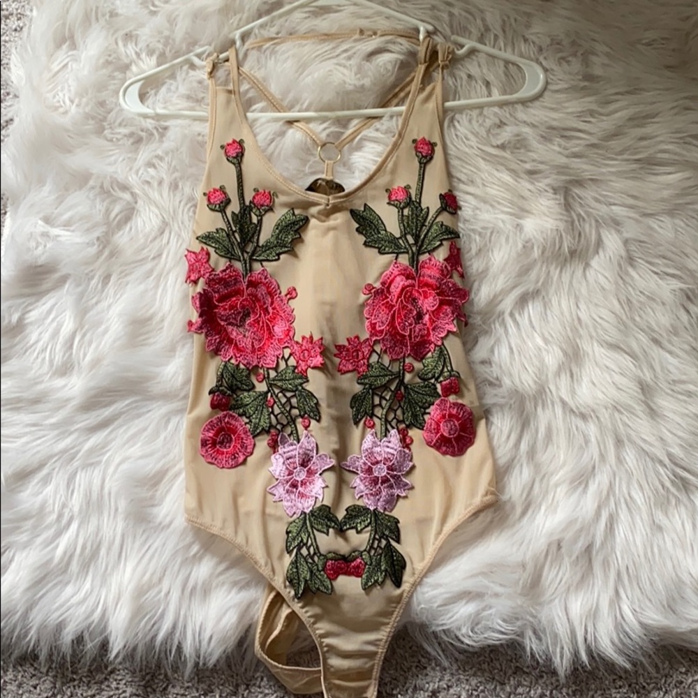 NEW never worn mesh bodysuit